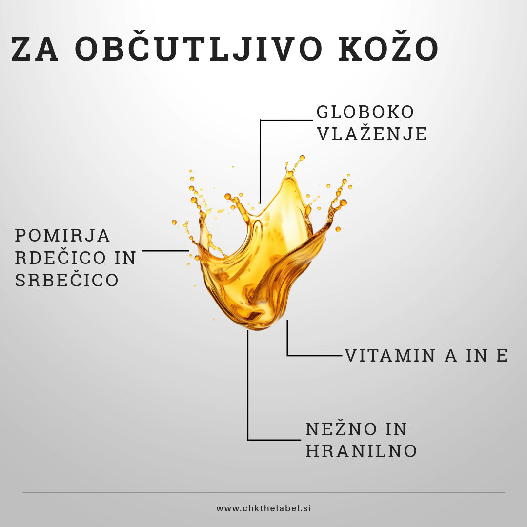 Mandljevo olje za občutljivo kožo