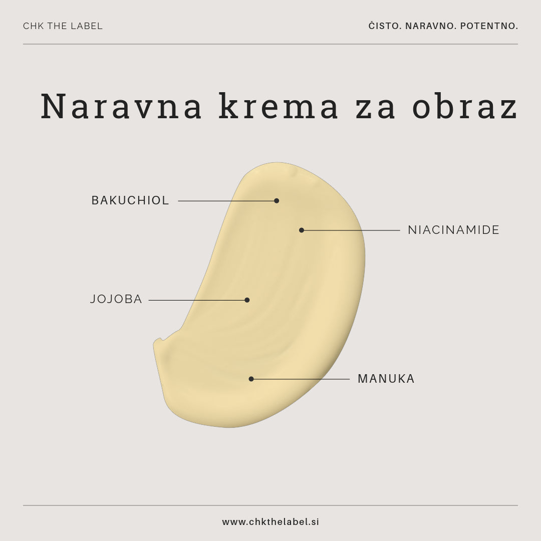 Naravna krema za obraz