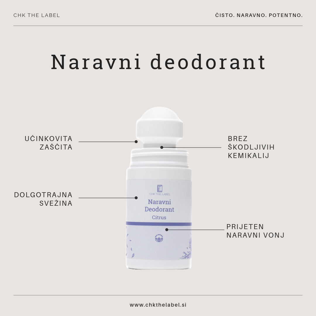 Naravni deodorant